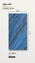 pvc mermer panel 122x244