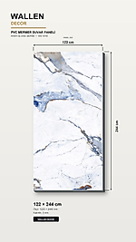 pvc mermer panel 122x244
