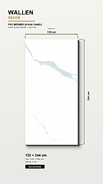 pvc mermer panel 122x244